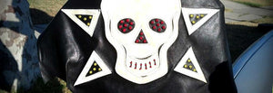 WBM TEK AND MOODS OF LEATHER SHOW OFF NEW VEST DESIGN AT SOCAL CYCLE SWAP MEET